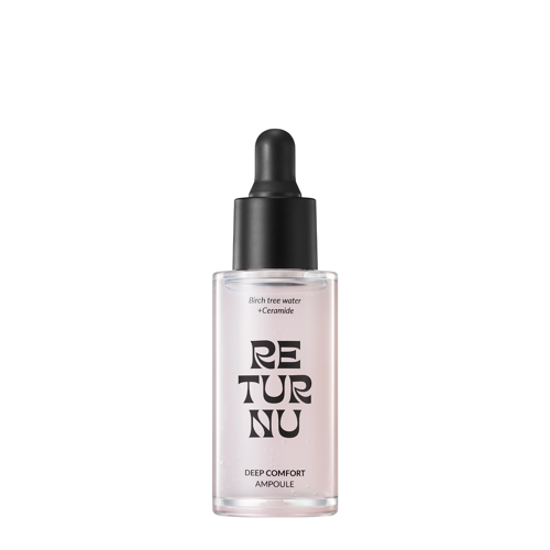 Returnu - Deep Comfort Ampoule - Hidratáló Arcápoló Ampulla Nyírfavízzel és Ceramidokkal - 30ml