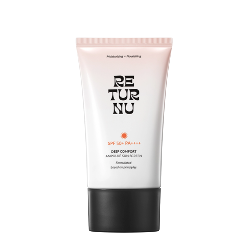 Returnu - Deep Comfort Ampoule Sunscreen SPF 50+ PA++++ - Napvédő Arckrém - 50ml