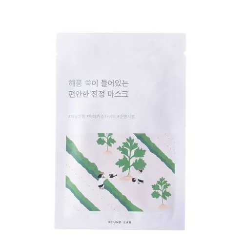 Round Lab - Mugwort Calming Sheet Mask - Hidratáló és Bőrnyugtató Maszk - 25ml