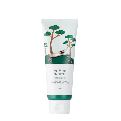 Round Lab - Pine Calming Cica Cleanser - Arclemosó Gél - 150ml