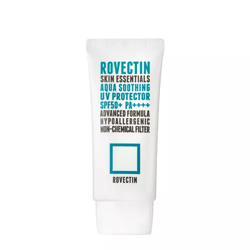 Rovectin - Skin Essentials Aqua Soothing UV Protector SPF50+/PA++++ - Arckrém Ásványi Szűrőkkel - 50ml 