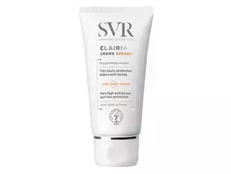 SVR - Clairial SPF50+ Lum Visible - Fényvédő Krém Hiperpigmentált Bőrre - 50ml