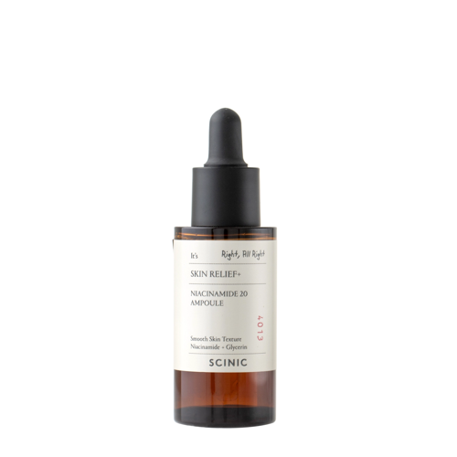 Scinic - Skin Relief+ Ampoule - Arcápoló Ampulla 20% Niacinamiddal - 30ml 