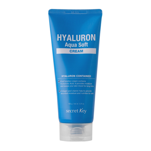 Secret Key - Hyaluron Aqua Soft Cream - Hyaluronsavas Hidratáló Krém - 150g