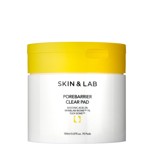 Skin&Lab - Porebarrier Clear Pad - Pórustisztító Arckorongok - 70db/150ml