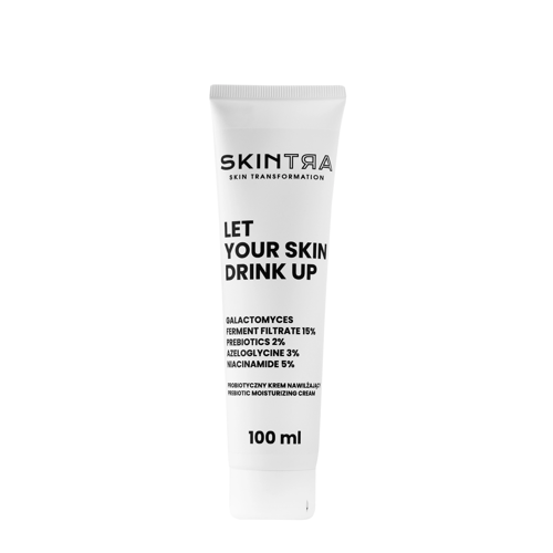 SkinTra - Let Your Skin Drink Up - Prebiotikus Hidratáló Krém - Tubus - 100ml