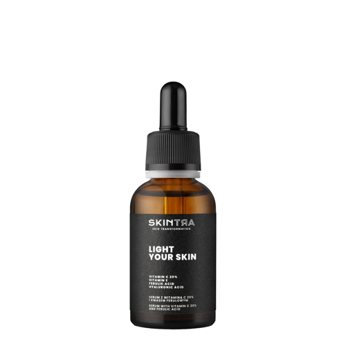 SkinTra - Light Your Skin - Szérum 20% C-vitaminnal és Ferulinsavval - 30ml