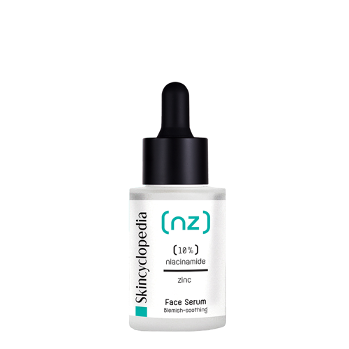 Skincyclopedia - Face Serum 10% Niacinamide + 1% Zinc - Koncentrált Szérum Tökéletlenségek Ellen - 30ml