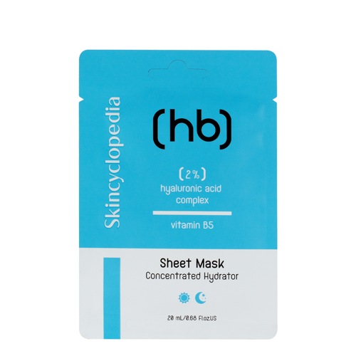 Skincyclopedia - Sheet Mask Hyaluron - Hidratáló Fátyolmaszk - 1db/20ml