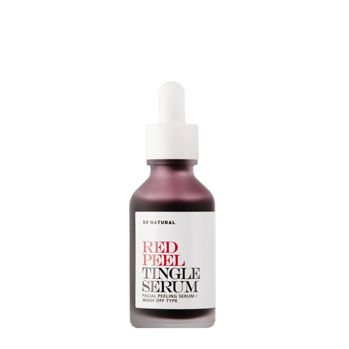 So Natural - Red Peel Tingle Serum - Hámlasztó Arcszérum - 20ml