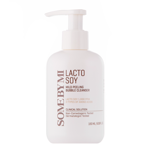 Some By Mi - Lactosoy Mild Bubble Peeling Cleanser - Gyengéd Arctisztító Gél - 180ml