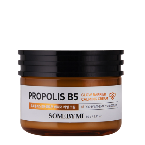 Some By Mi - Propolis B5 Glow Barrier Calming Cream - Regeneráló Arckrém Propolisszal - 60g