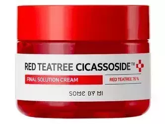 Some By Mi - Red Teatree Cicassoside Final Solution Cream - Vörös Teafa Alapú Krém Érzékeny és Problémás Bőrre - 60ml