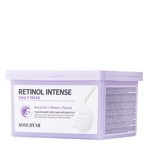 Some By Mi - Retinol Intense Daily Mask - Regeneráló és Feszesítő Maszk Szett - 350ml/30db