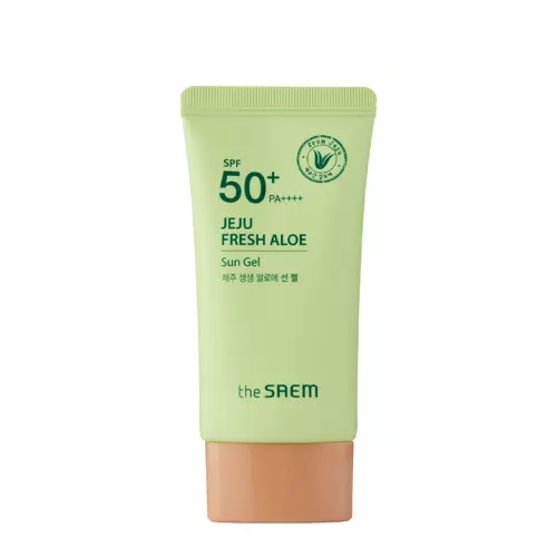The SAEM - Jeju Fresh Aloe Sun Gel - SPF50+ PA++++ - Védő Arckrém Aloe Verával - 50g