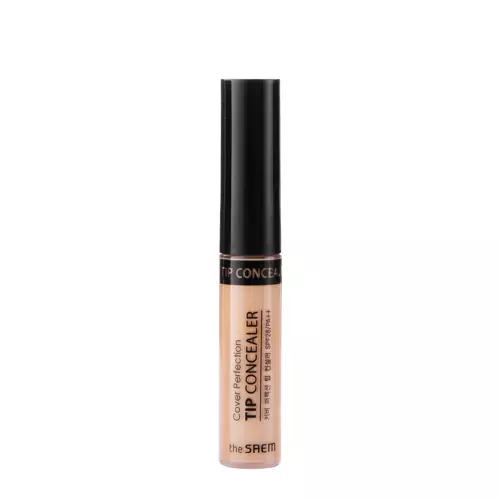 The Saem - Cover Perfection Tip Concealer - SPF 28/PA++ - Fedő Korrektor - Contour Beige - 6,5ml