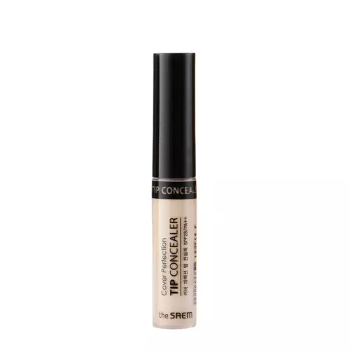 The Saem - Cover Perfection Tip Concealer - SPF 28/PA++ - Fedő Korrektor - Green Beige - 6,5ml