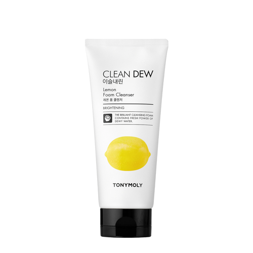 TonyMoly - Clean Dew Brightening Foam Cleanser Lemon - Arctisztító Hab - 180ml