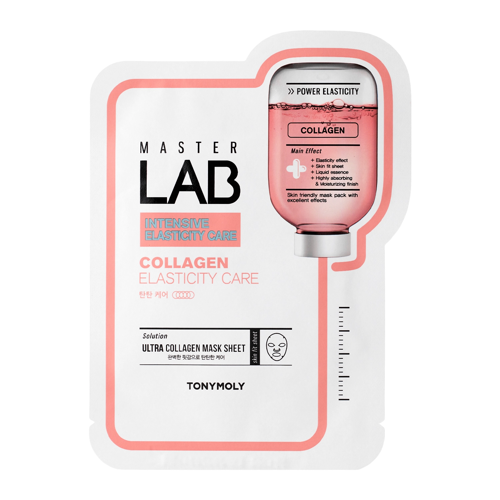 TonyMoly - Master Lab Mask Sheet Collagen - Fátyolmaszk Kollagénnel - 1szt/19g