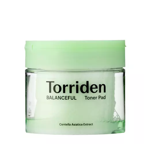 Torriden - Balanceful - Cica Toner Pad - Kiegyensúlyozó arcpárna - 60db