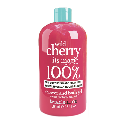 TreacleMoon - Bath Gel Wild Cherry Magic - Tusfürdő és Fürdőzselé - 500ml