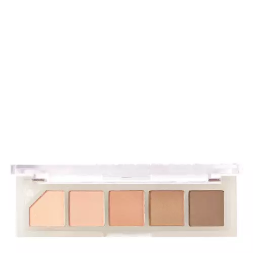 Unleashia - Mood Shower Eye Palette - Szemhéjfesték Paletta - 1 Vanilla Shower - 4g