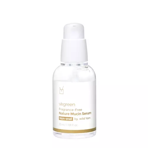 Vegreen - Fragrance-Free Nature Mucin Serum - Illatmentes Regeneráló Arcszérum - 50ml