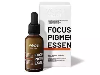Veoli Botanica - Focus Pigmentation Essence - Intenzív Foltok Elleni és Pórusszűkítő Szérum Niacinamiddal és Stabil C-vitaminnal - 30ml