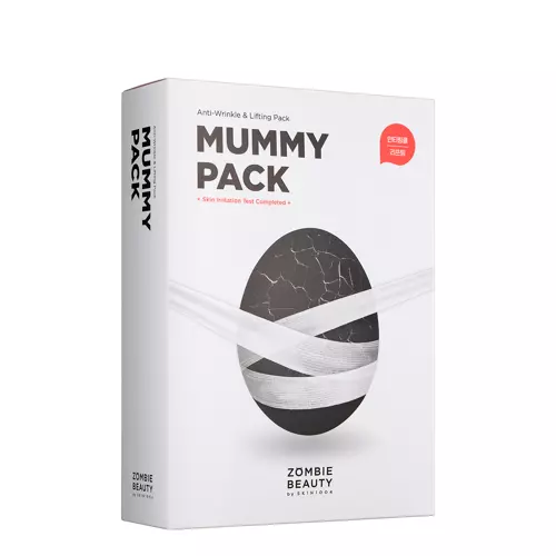 ZOMBIE BEAUTY by SKIN1004 Mummy Pack & Activator Kit - Ránctalanító és Arcemelő Maszk Készlet - 8 db 2g/35ml