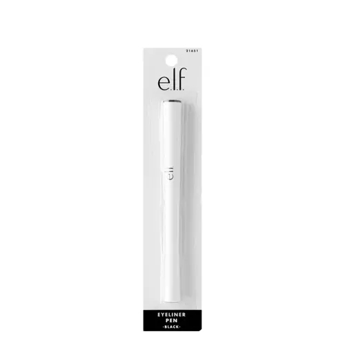 e.l.f. - Essential Waterproof Eyeliner Pen - Filces Szemhéjtus - Black - 1.4g