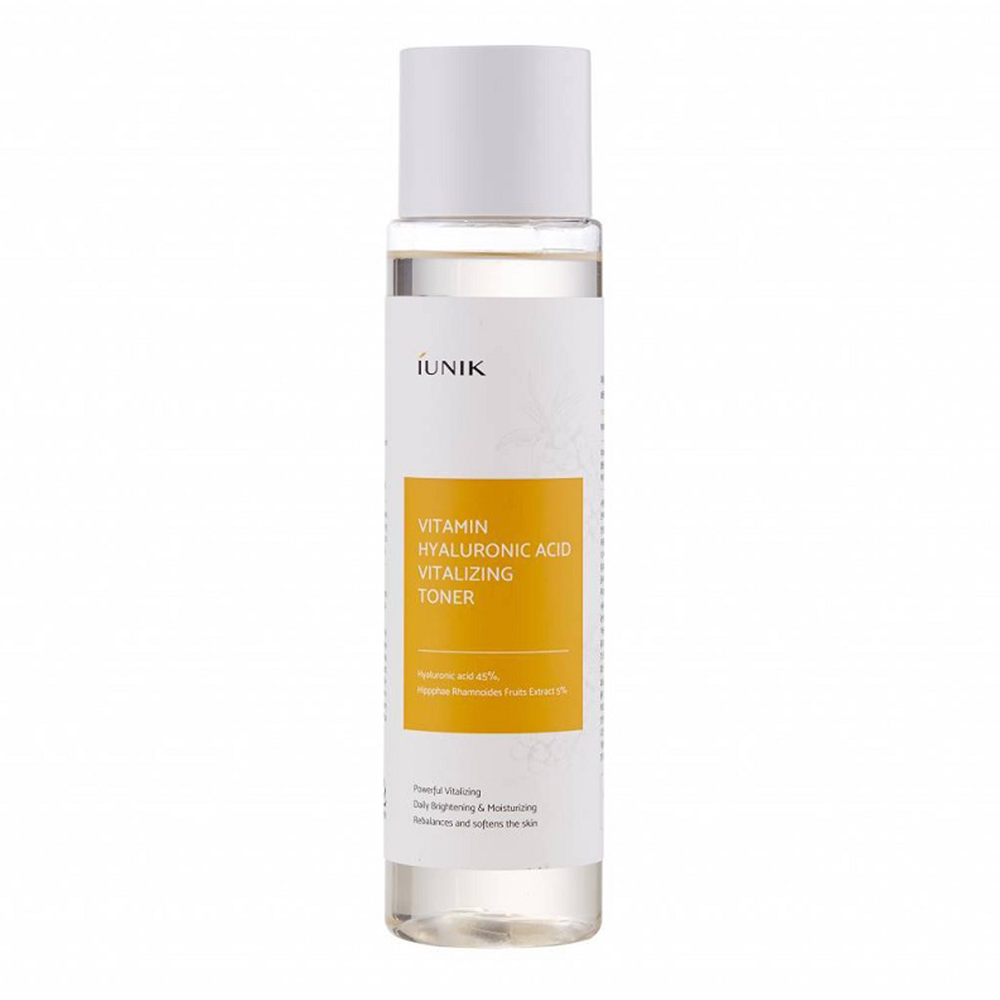  iUNIK - Vitamin Hyaluronic Acid Vitalizing Toner - Vitaminos vitalizáló tonik hialuronsavval - 200ml