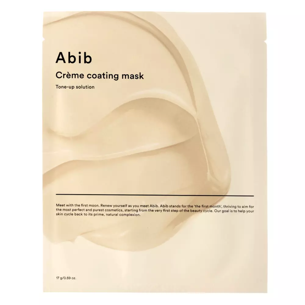 Abib - Crème Coating Mask Cooling Solution - Hűsítő Maszklap - 17g