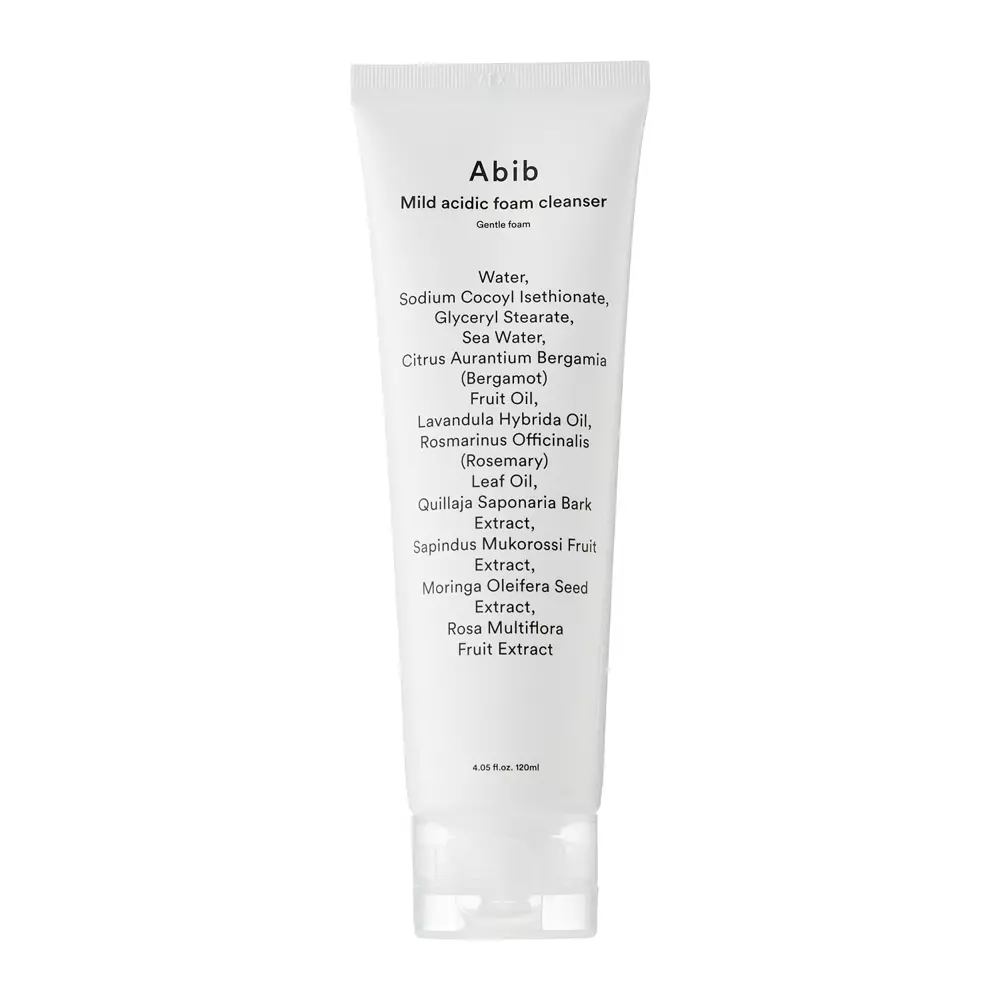 Abib - Mild Acidic Foam Cleanser Gentle Foam - Gyengéd Arcmosóhab - 120ml