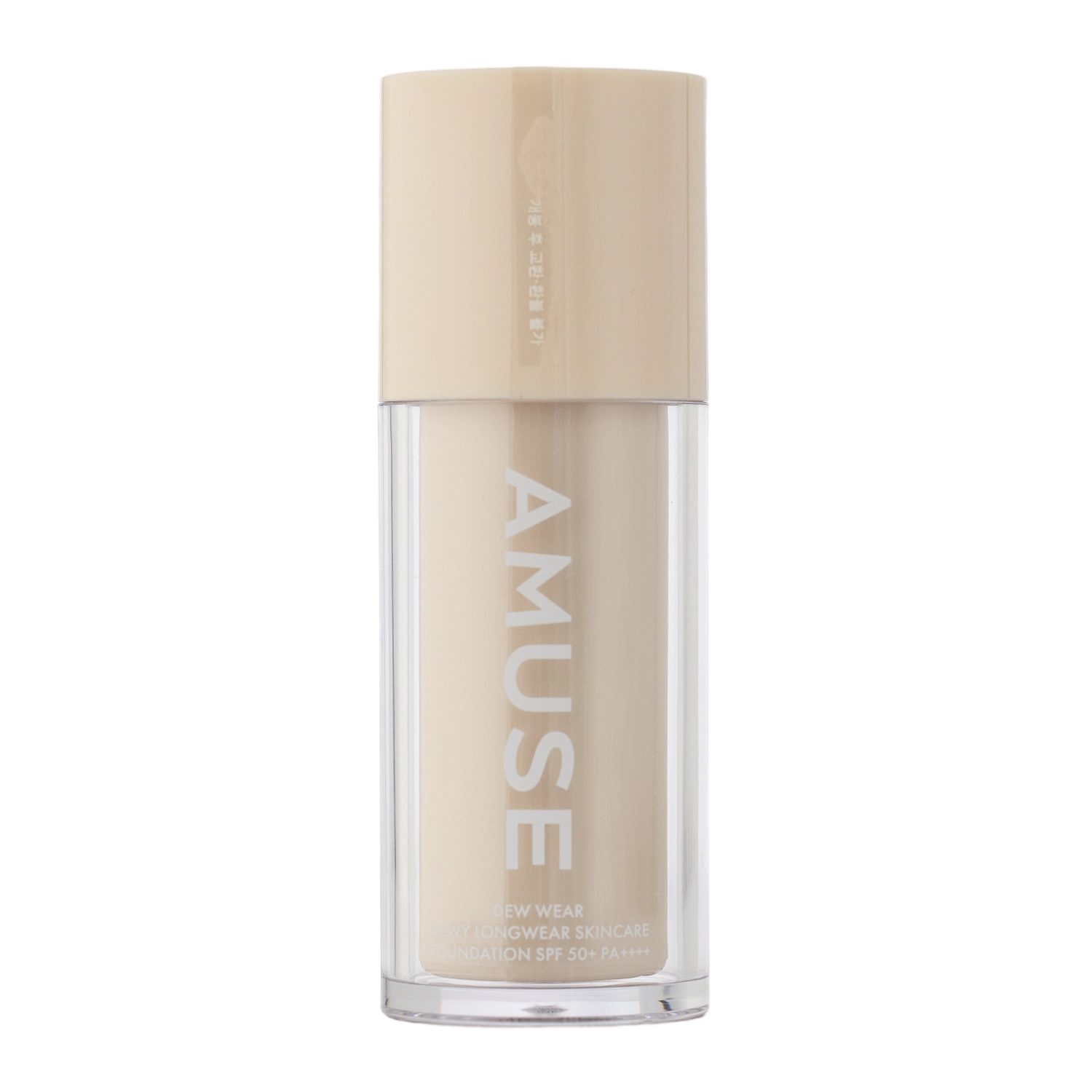 Amuse - Dew Wear Foundation SPF50 PA++++ - Géles Állagú Alapozó - 01 Pure - 35ml