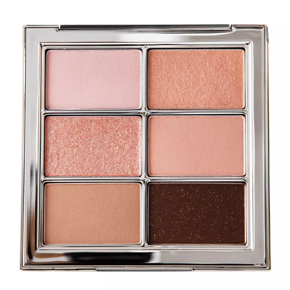 Amuse - Eye Vegan Sheer Palette - Vegán Szemhéjfesték-paletta - 03 Sheer Peach - 6x1,6g