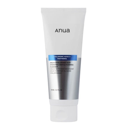 Anua - 8 Hyaluronic Acid Hydrating Gentle Foaming Cleanser - Hidratáló Arctisztító Hab - 150ml