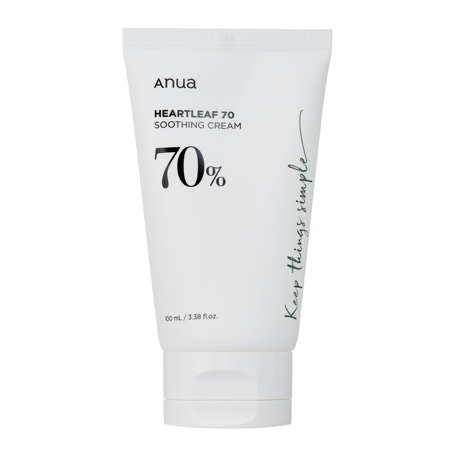 Anua - Heartleaf 70% Soothing Cream - Bőrnyugtató Arckrém Ezüst Szirtőrrel - 100ml