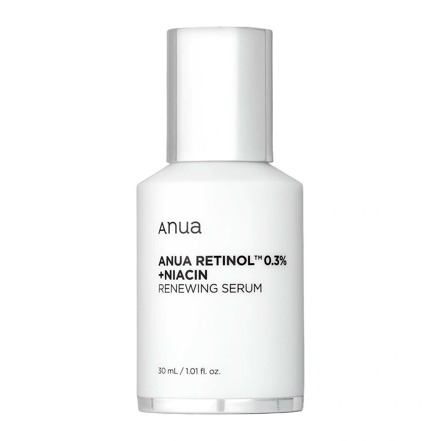 Anua - Nano Retinol 0.3% + Niacin Renewing Serum - Simító és Világosító Szérum Retinollal - 30ml