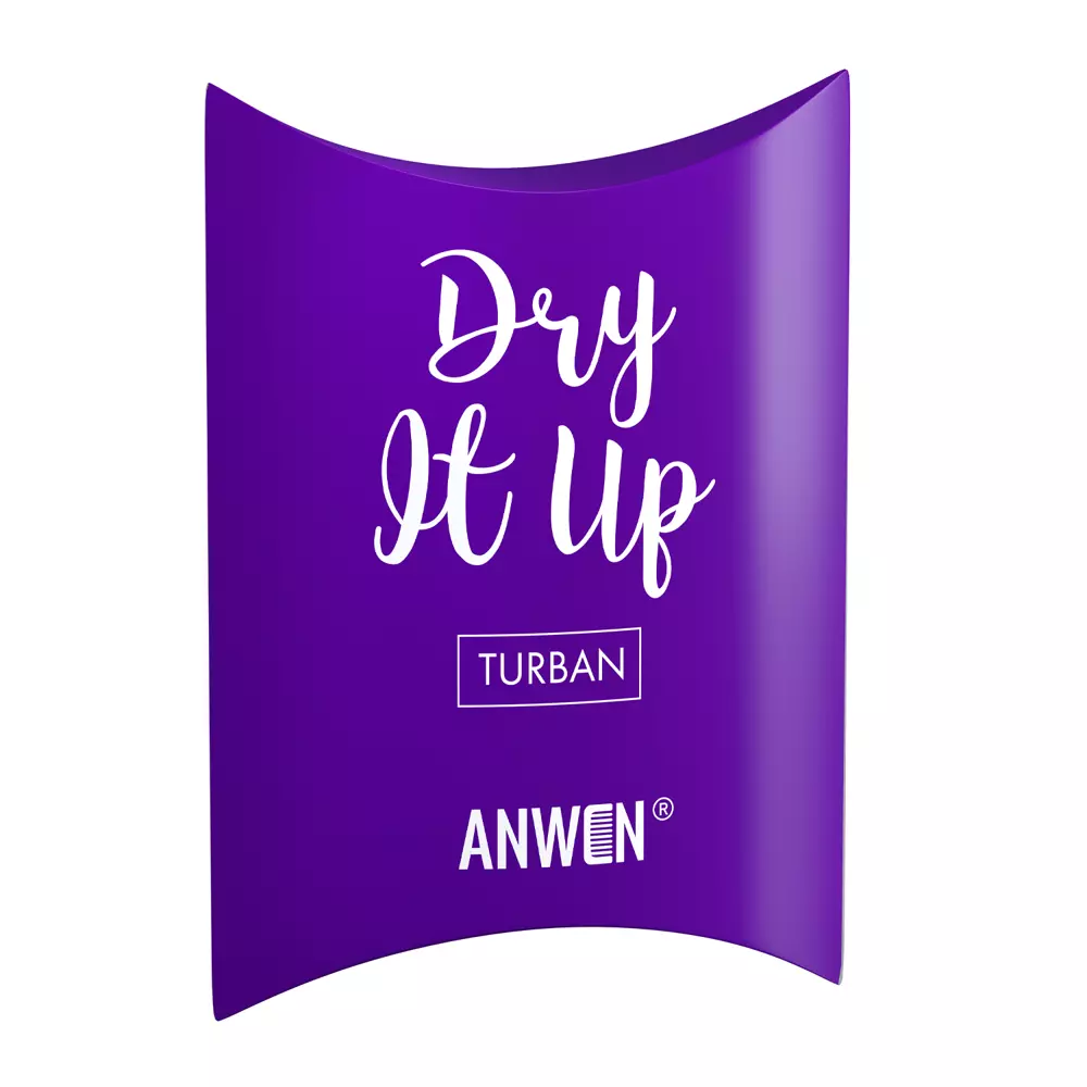 Anwen - Dry It Up - Bambusz Viszkóz Haj Turbán