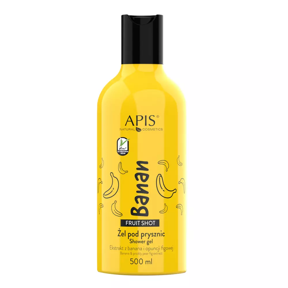 Apis - Fruit Shot - Banán Tusfürdő Gél - 500ml