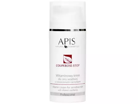 Apis - Professional - Couperose-Stop - Vitaminos Krém Érzékeny és Kitágult Hajszáleres Bőrre - 100ml