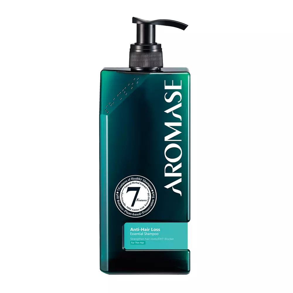 Aromase - Anti-Hair Loss Essential Shampoo - Hajhullás Elleni Sampon - 400ml
