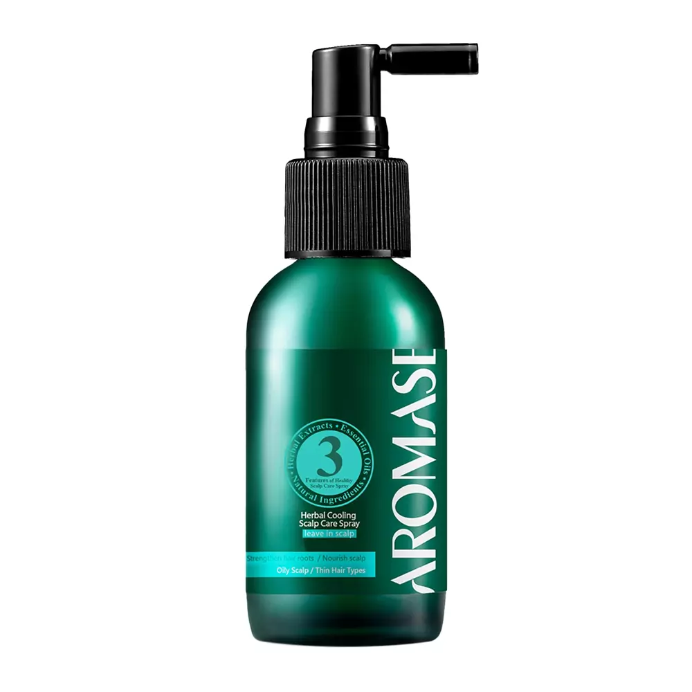 Aromase - Herbal Cooling Scalp Care Spray - Hűsítő Gyógynövényes Fejbőr Spray - 40ml