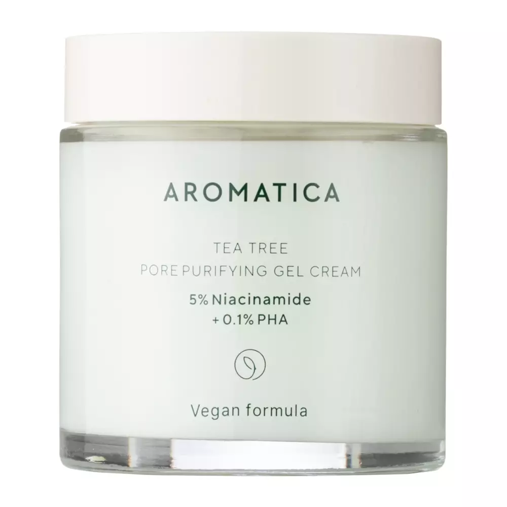 Aromatica - Tea Tree Pore Purifying Gel Cream - Arcápoló Krém-Gél Teafaolajjal - 100ml