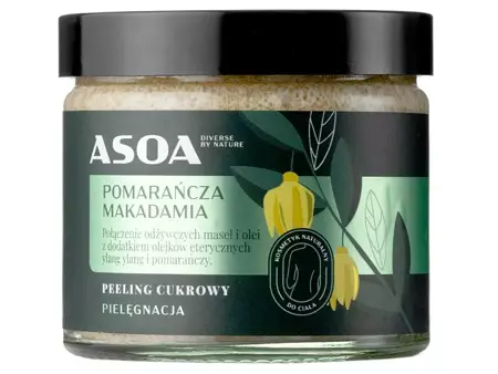 Asoa - Peeling Narancs és Makadámia - 250ml