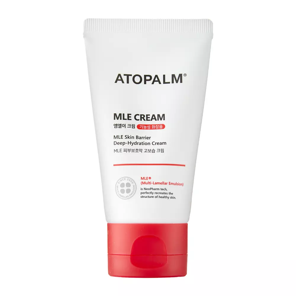 Atopalm - MLE Cream - Nyugtató és Hidratáló Arckrém Béta-glükánnal - Tubus - 65ml 