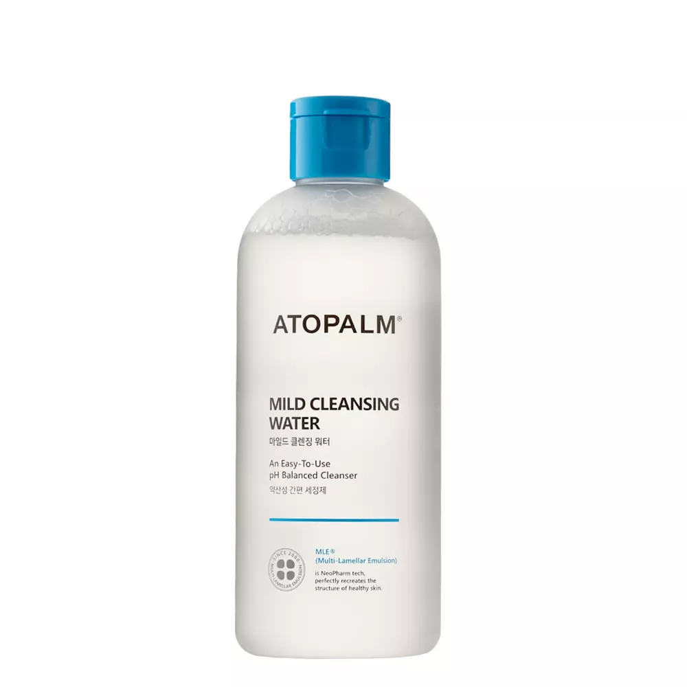 Atopalm - Mild Cleansing Water - Gyengéd Arc- és Testmosó Folyadék - 250ml