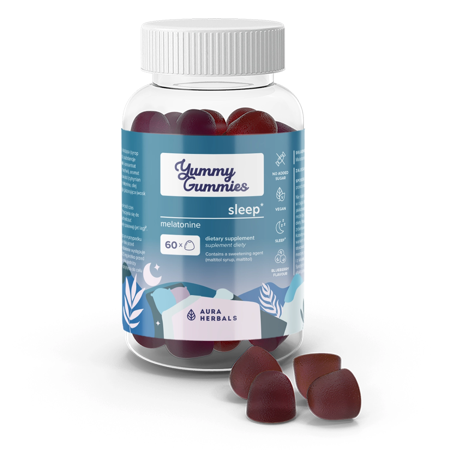 Aura Herbals - Yummy Gummies Sleep - Gumicukor - 60db