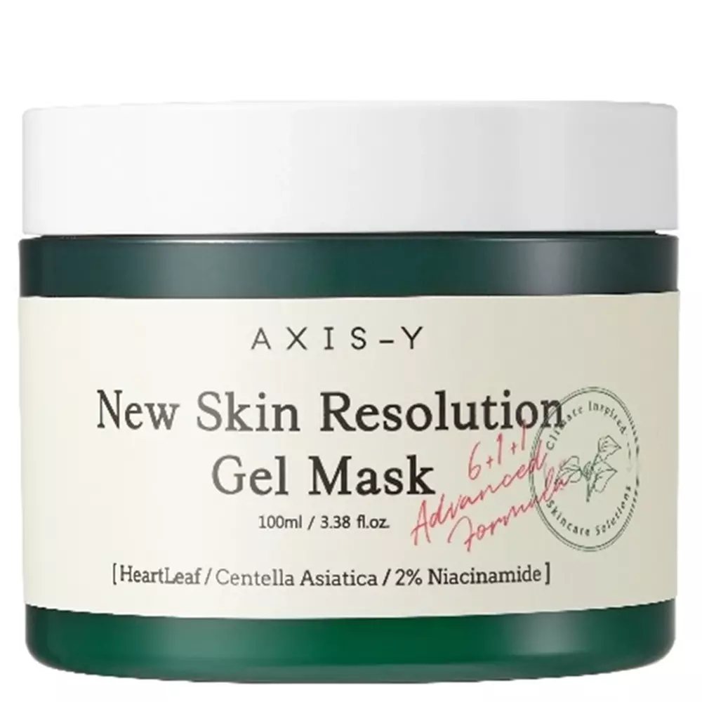 Axis-y - New Skin Resolution Gel Mask - Bőrnyugtató Géles Maszk - 100ml
