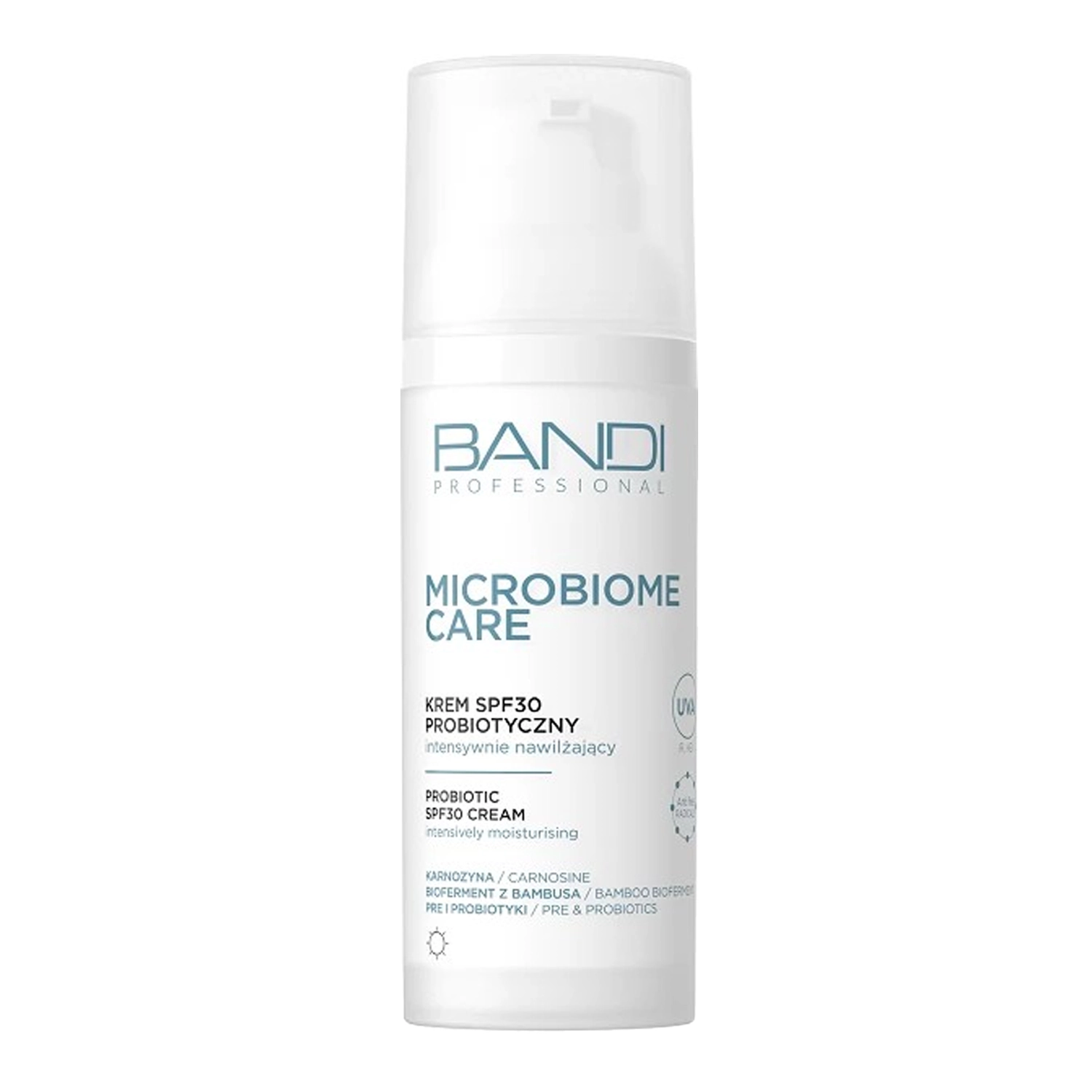 Bandi - Microbiome Care - Intenzíven Hidratáló Probiotikus Krém SPF30 - 50ml